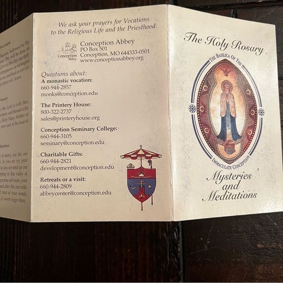 The Holy Rosary Mysteries and Meditations - Picture 5 of 5